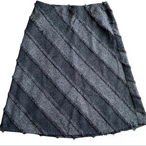 Skirt Denver Hayes frayed hem design midi dress